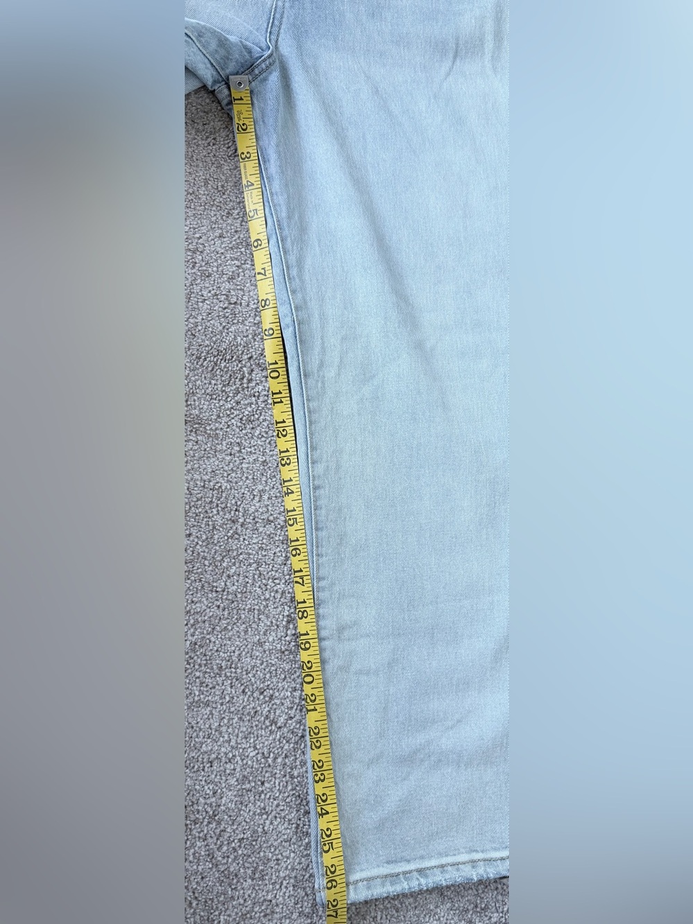 Kensie Jeans High Rise Straight Leg Denim Classic 5-Pocket Jeans - Size 31 - Picture 8 of 9